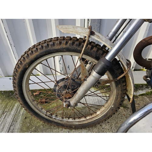 551 - c.1972 Bultaco Sherpa, 350cc trials outfit. Registration number not registered. Frame number 203.011... 