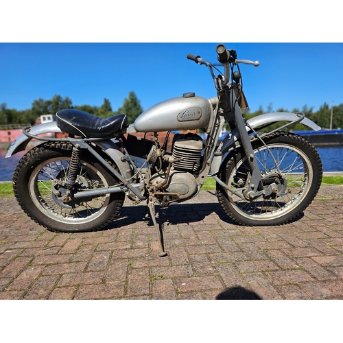 552 - 1961 Greeves Scottish 20TD, 197cc. Registration number WFO 372 (non transferrable), Frame number 20T... 