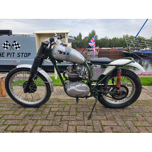 553 - c.1961 BSA C15 trials, 250cc. registration number not registered. Frame number not found. Engine num... 