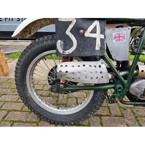 553 - c.1961 BSA C15 trials, 250cc. registration number not registered. Frame number not found. Engine num... 