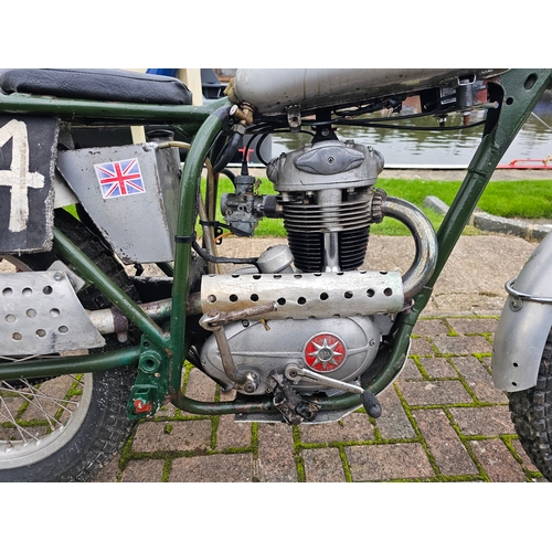 553 - c.1961 BSA C15 trials, 250cc. registration number not registered. Frame number not found. Engine num... 