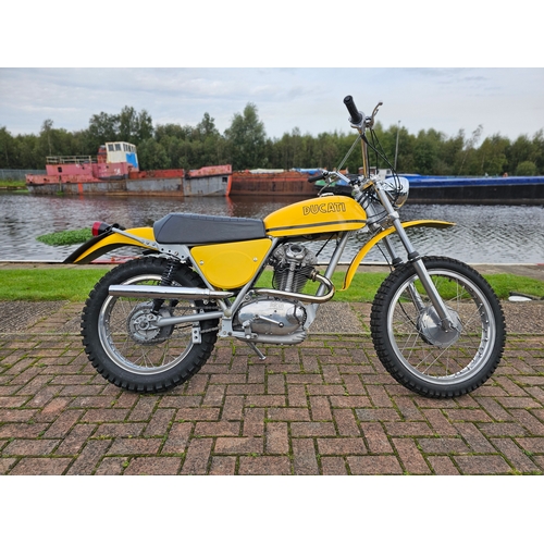 557 - 1971 Ducati Scrambler DM450 Desmo. Registration number GAM 912J. Frame number 454334. Engine number ... 