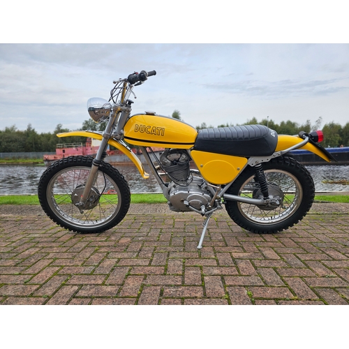 557 - 1971 Ducati Scrambler DM450 Desmo. Registration number GAM 912J. Frame number 454334. Engine number ... 