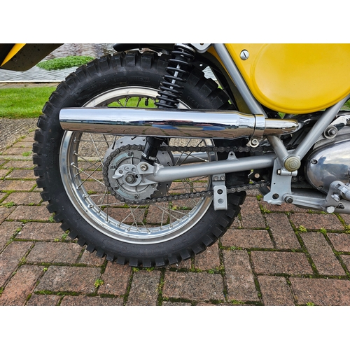 557 - 1971 Ducati Scrambler DM450 Desmo. Registration number GAM 912J. Frame number 454334. Engine number ... 