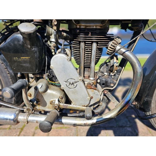 566 - 1941 Matchless G3L, 350cc. Registration number WFO 420 (non transferrable). Frame number 5, the V5C ... 