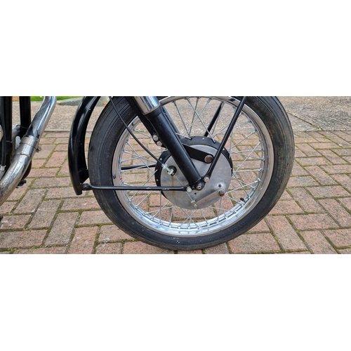 568 - 1965 BSA A65 Lightning, 649cc. Registration number KHH 399C. Frame number A50B 7233. Engine number A... 