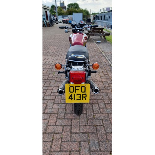 570 - 1976 Triumph T160V Trident, 736cc. Registration number OFO 413R. Frame number EK03925. Engine number... 