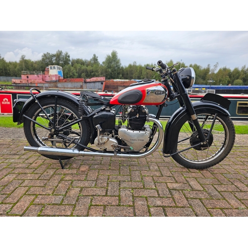 571 - 1949 Ariel KG De Luxe, 500cc. Registration number GTM 971 (not registered with DVLA see text). Frame... 