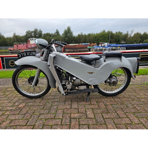 572 - 1949 Velocette LE, 149cc. Registration number 379 XUM (non transferrable). Frame number 2260. Engine... 