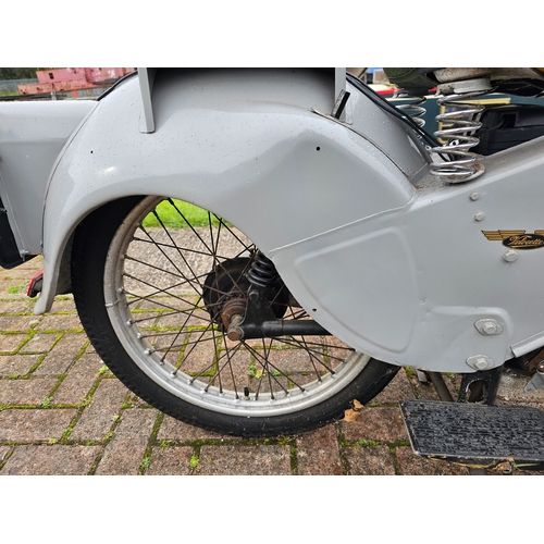 572 - 1949 Velocette LE, 149cc. Registration number 379 XUM (non transferrable). Frame number 2260. Engine... 