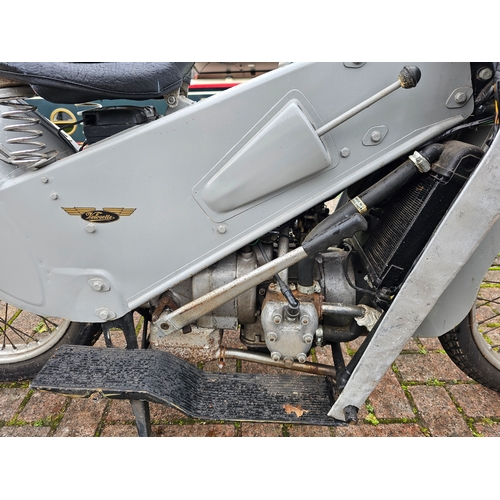 572 - 1949 Velocette LE, 149cc. Registration number 379 XUM (non transferrable). Frame number 2260. Engine... 