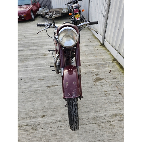 574 - 1954 BSA A7, 500cc. Registration number RSK 198 (non transferrable). Frame number GA7 512971. Engine... 