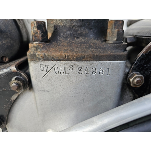 575 - 1957 Matchless G3L, 347cc. Registration number PSL 582 (non transferrable). Frame number A57252. Eng... 