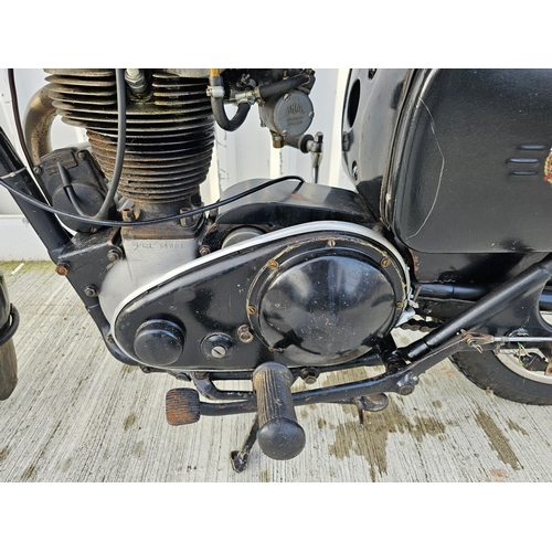 575 - 1957 Matchless G3L, 347cc. Registration number PSL 582 (non transferrable). Frame number A57252. Eng... 