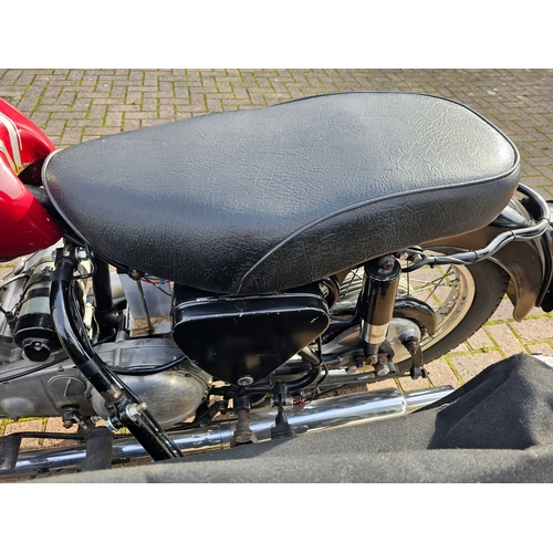 576 - 1962 Panther M120 with Watsonian sidecar, 650cc. Registration number 102 YUE. Frame number 28346. En... 