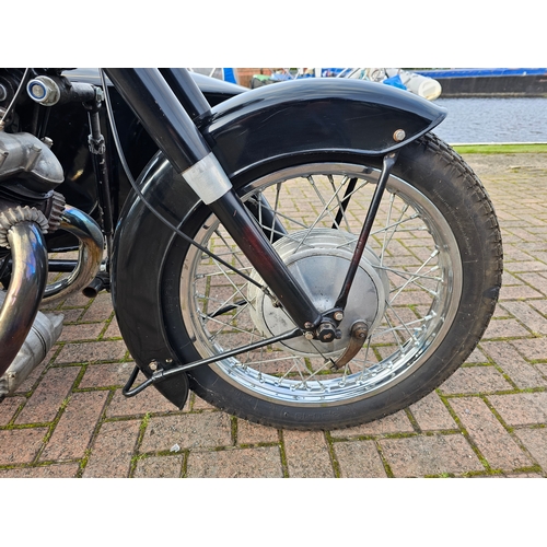 576 - 1962 Panther M120 with Watsonian sidecar, 650cc. Registration number 102 YUE. Frame number 28346. En... 