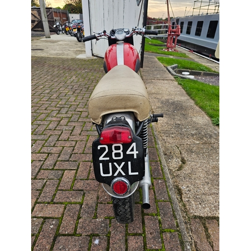 577 - 1959 Ariel Red Hunter 350cc. Registration number 284 UXL (non transferrable). Frame number CAPR 1408... 