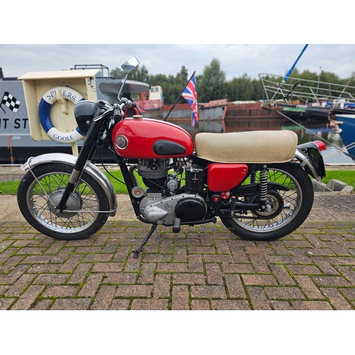 577 - 1959 Ariel Red Hunter 350cc. Registration number 284 UXL (non transferrable). Frame number CAPR 1408... 