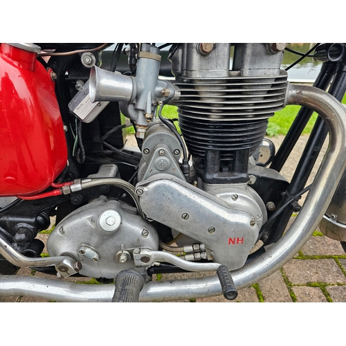 577 - 1959 Ariel Red Hunter 350cc. Registration number 284 UXL (non transferrable). Frame number CAPR 1408... 