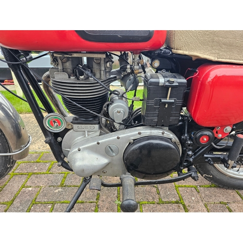 577 - 1959 Ariel Red Hunter 350cc. Registration number 284 UXL (non transferrable). Frame number CAPR 1408... 