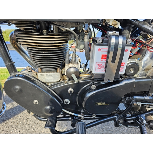 578 - 1960 Velocette Venom, 498cc. Registration number NBV 669. Frame number RS12811. Engine number VM 467... 