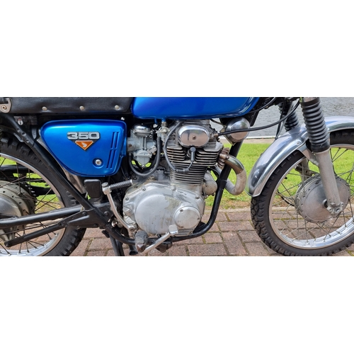 580 - 1971 Honda CB350 CL, 324cc. Registration number EKP 771K. Frame number CL350 4008661. Engine number ... 