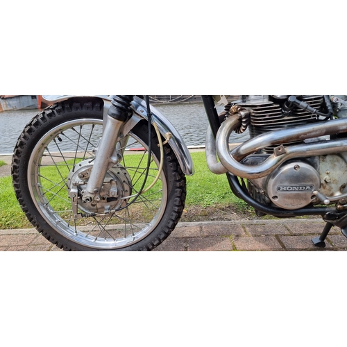 580 - 1971 Honda CB350 CL, 324cc. Registration number EKP 771K. Frame number CL350 4008661. Engine number ... 