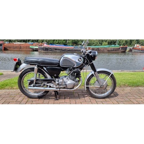 581 - 1967 Honda CB77, 305cc. Registration number RWF 343E. Frame number CB77 104204. Engine number CB77E ... 