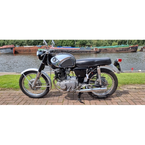 581 - 1967 Honda CB77, 305cc. Registration number RWF 343E. Frame number CB77 104204. Engine number CB77E ... 