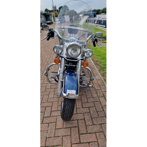 582 - 2000 Harley Davidson FLSTC Heritage Softail, 1450cc. Registration number W517 WGC. Frame number 1HD1... 