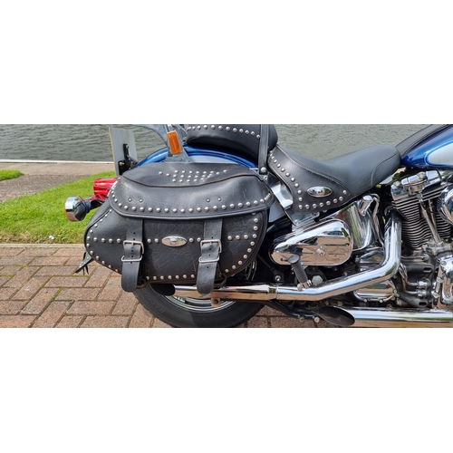 582 - 2000 Harley Davidson FLSTC Heritage Softail, 1450cc. Registration number W517 WGC. Frame number 1HD1... 