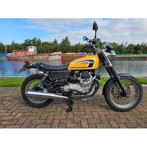 584 - 2003 Moto Guzzi Nevada Club, 744cc. Registration number OY53 POJ. Frame number ZGULK01002M112764. En... 