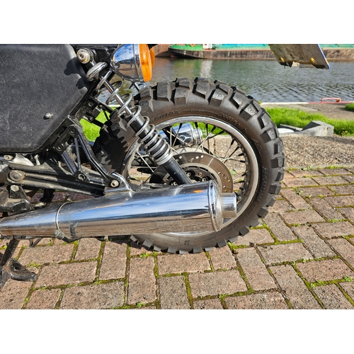 584 - 2003 Moto Guzzi Nevada Club, 744cc. Registration number OY53 POJ. Frame number ZGULK01002M112764. En... 