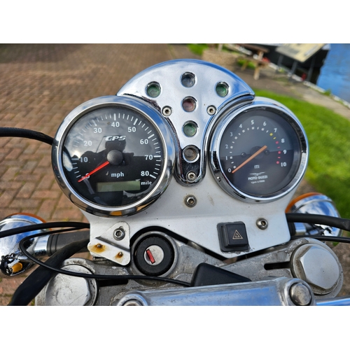 584 - 2003 Moto Guzzi Nevada Club, 744cc. Registration number OY53 POJ. Frame number ZGULK01002M112764. En... 