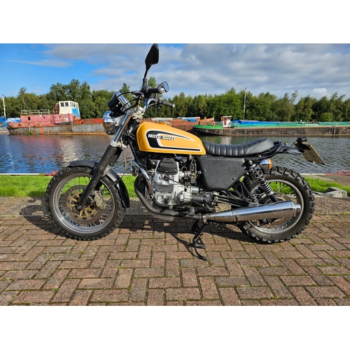 584 - 2003 Moto Guzzi Nevada Club, 744cc. Registration number OY53 POJ. Frame number ZGULK01002M112764. En... 