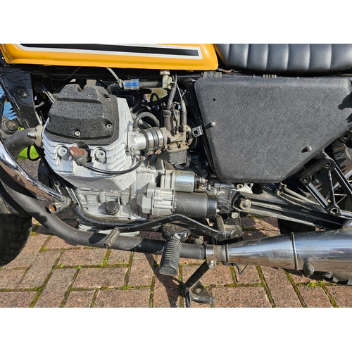 584 - 2003 Moto Guzzi Nevada Club, 744cc. Registration number OY53 POJ. Frame number ZGULK01002M112764. En... 