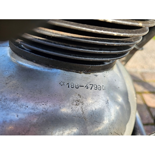 585 - 1954 Moto Gilera 150cc. Registration number XAS 940 (non transferrable). Frame number 188-4798. Engi... 