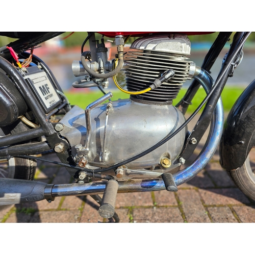 585 - 1954 Moto Gilera 150cc. Registration number XAS 940 (non transferrable). Frame number 188-4798. Engi... 