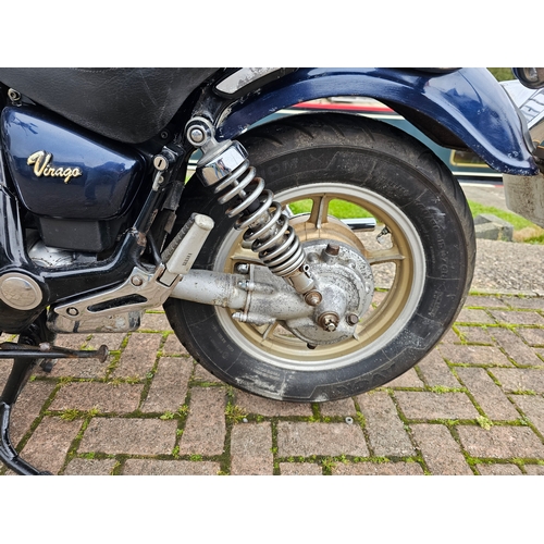 587 - 1994 Yamaha Virago 749cc. Registration number L933 UUY. Frame number 4FY 008318. Engine number 4FY 0... 