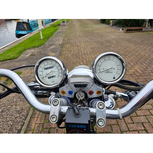 587 - 1994 Yamaha Virago 749cc. Registration number L933 UUY. Frame number 4FY 008318. Engine number 4FY 0... 