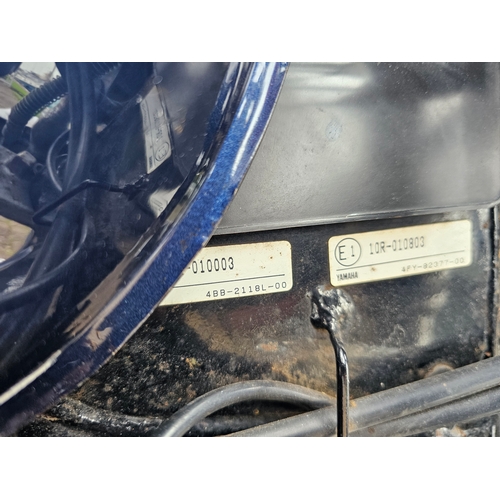 587 - 1994 Yamaha Virago 749cc. Registration number L933 UUY. Frame number 4FY 008318. Engine number 4FY 0... 