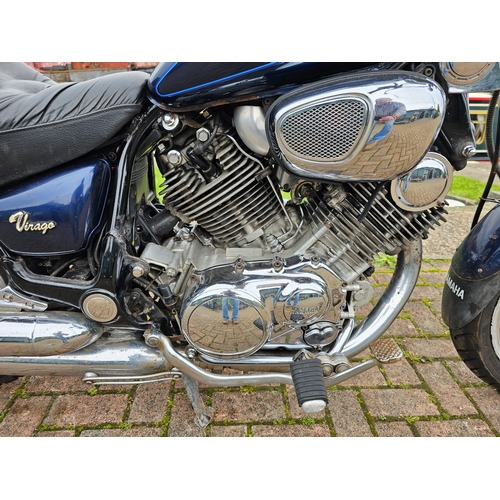 587 - 1994 Yamaha Virago 749cc. Registration number L933 UUY. Frame number 4FY 008318. Engine number 4FY 0... 