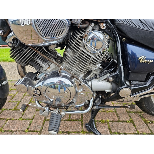 587 - 1994 Yamaha Virago 749cc. Registration number L933 UUY. Frame number 4FY 008318. Engine number 4FY 0... 