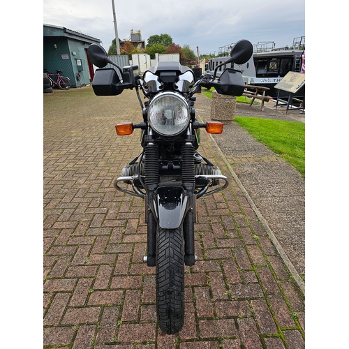 589 - 1996 BMW R100R, 980cc. Registration number N37 SPR. Frame number 0168598. Engine number 06950084.
So... 