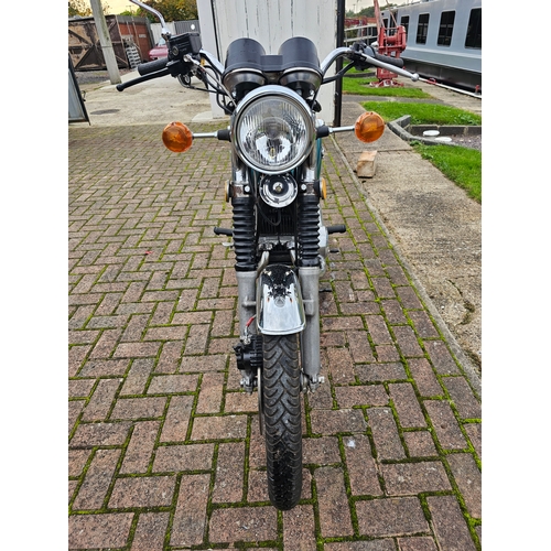 590 - 1974 Suzuki GT250, 247cc. Registration number PJR 38M. Frame number GT250-34159. Engine number GT250... 