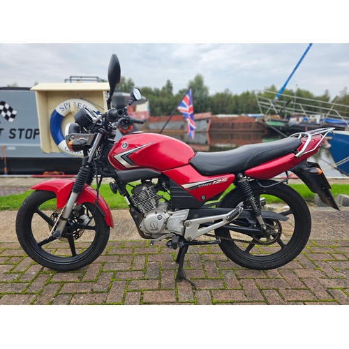 591 - 2010 Yamaha YBR, 124cc. Registration number YT10 WYH. Frame number LBPRE051000295441. Engine number ... 