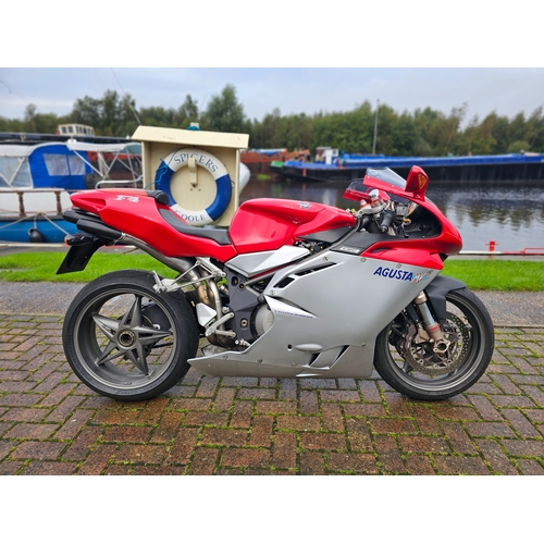 592 - 2001 MV Augusta F4, 749cc. P2 AGO. Frame number ZCGF401AA1V003527. Engine number F4 A104259.
Sold wi... 