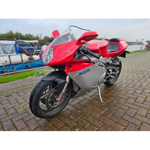 592 - 2001 MV Augusta F4, 749cc. P2 AGO. Frame number ZCGF401AA1V003527. Engine number F4 A104259.
Sold wi... 