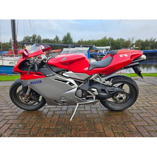 592 - 2001 MV Augusta F4, 749cc. P2 AGO. Frame number ZCGF401AA1V003527. Engine number F4 A104259.
Sold wi... 