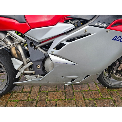 592 - 2001 MV Augusta F4, 749cc. P2 AGO. Frame number ZCGF401AA1V003527. Engine number F4 A104259.
Sold wi... 